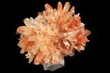 Orange Creedite Crystal Cluster - Durango, Mexico #84202-1